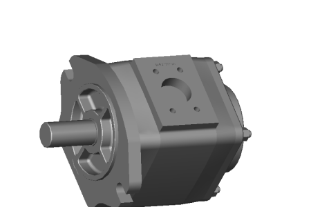 Voith-福伊特-内啮合齿轮泵--3D