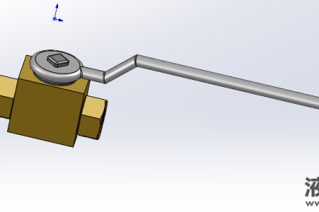KHB球阀三维模型