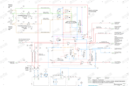 山特维克凿岩台车DD422i液压原理图