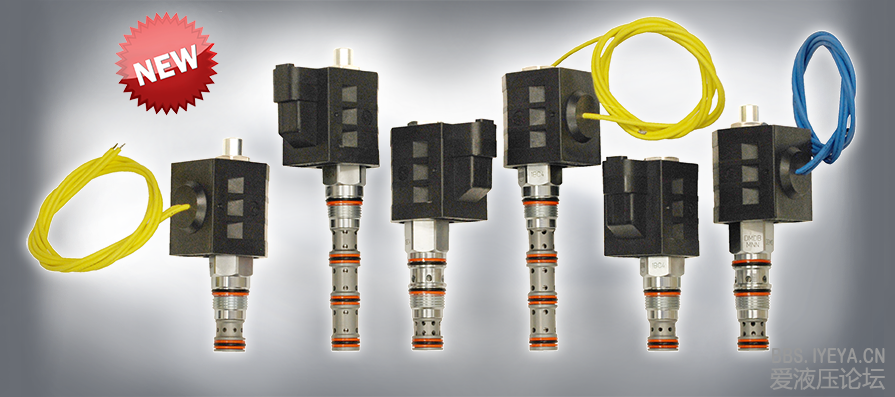 New Generation Solenoid Operated Cartridges