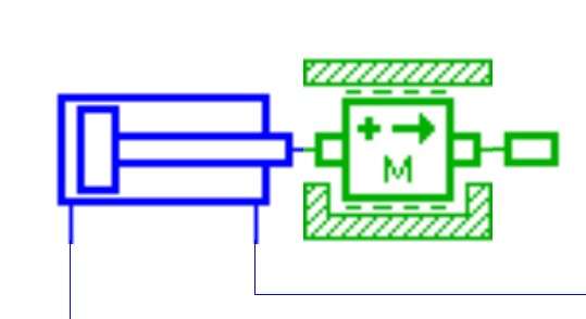 质量块怎么设置可以施加对液压缸的载荷