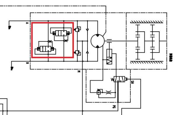 求教挖机回转液压系统中回转延时阀具体作用和工作原理