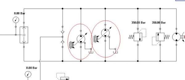 AUTOMATION STUDIO 中变量泵的变量问题