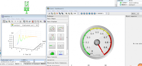 amesim的dashboard