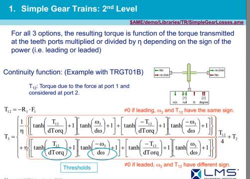 推荐资料——AMESIM齿轮的建模