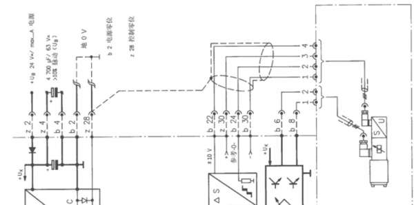 力士乐比例阀4WRPH_10放大器引脚Z28的接线问题？