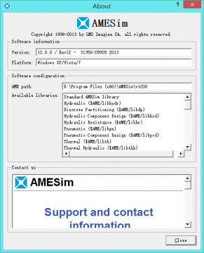 AMEsim版本R12