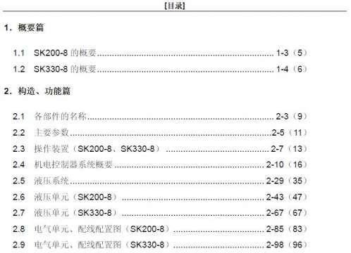 神钢SK200-8资料