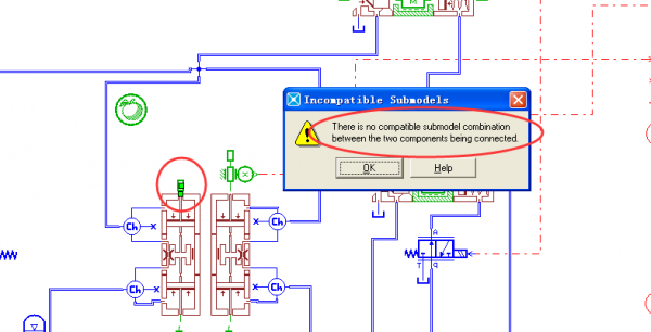 为什么2个子模型连不上？求大师指点