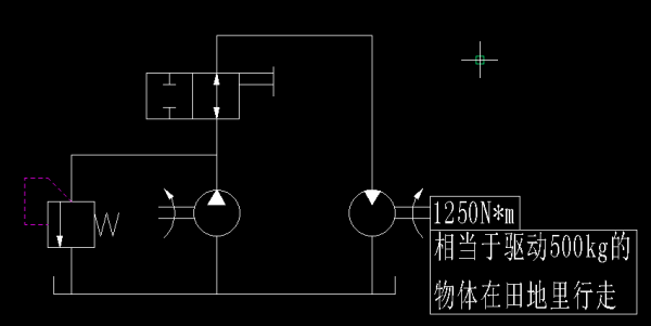 行走液压提问，望高手赐教