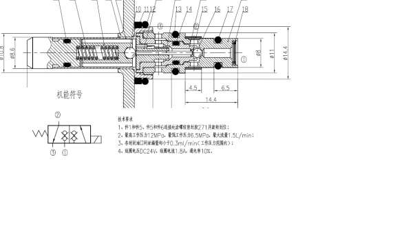 螺纹插装阀单次开关压降明显