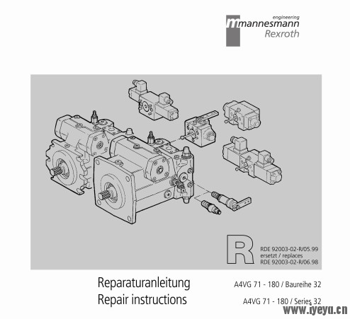德国力士乐A4VG主泵维修图册.jpg
