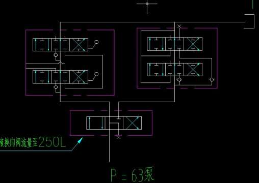 一个电液阀控制两组多路阀怎么联接