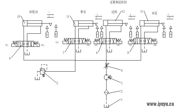 液压系统原理图