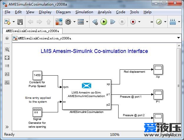 amesim14和matlabr2014a联合仿真