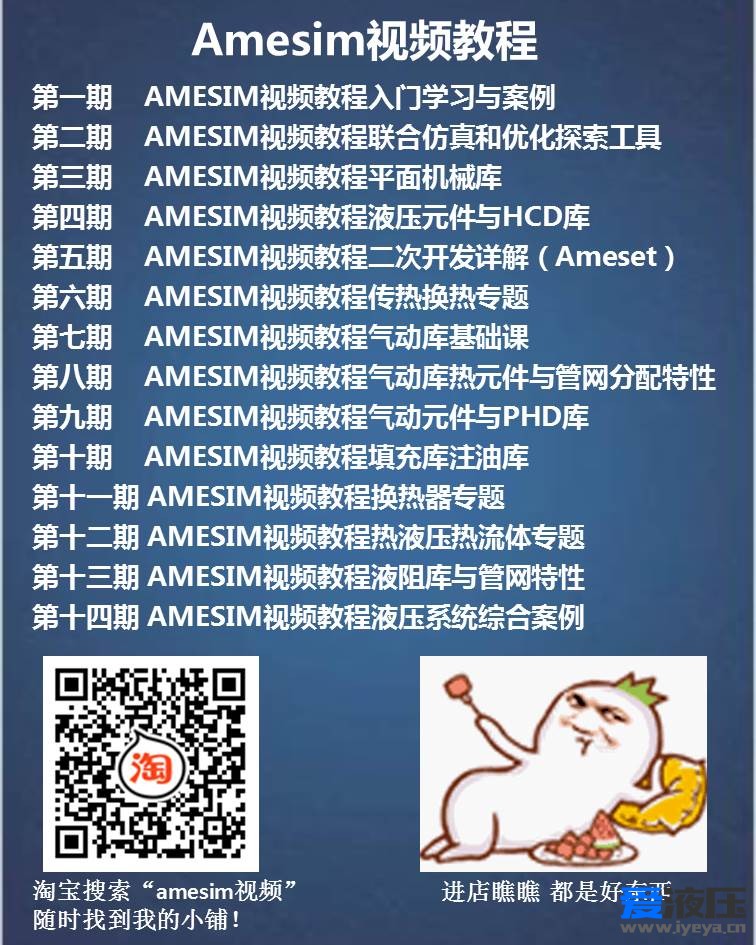 第十四期Anesiim视频教程-液压系统综合案例