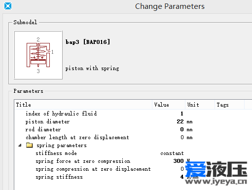 HCD库建立减压阀的仿真，主阀没位移是什么设置有问题？