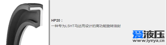 特瑞堡密封系统专利设计的HP20旋转油封