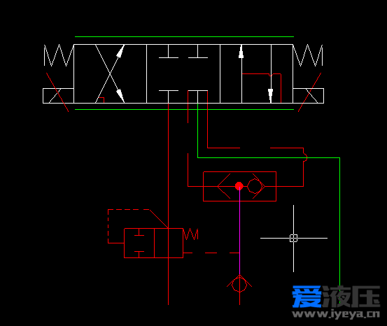 液压换向阀LS路的疑惑