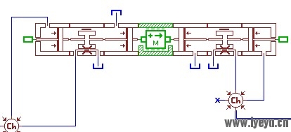 自建增压缸模型