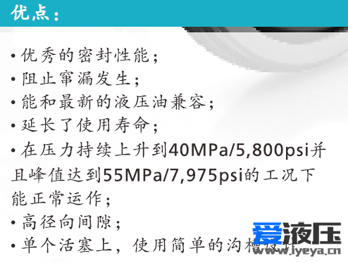 佐康® D形格来圈® |适用于高压液压应用的可靠密封解决方案