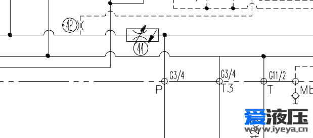 部分液压原理图