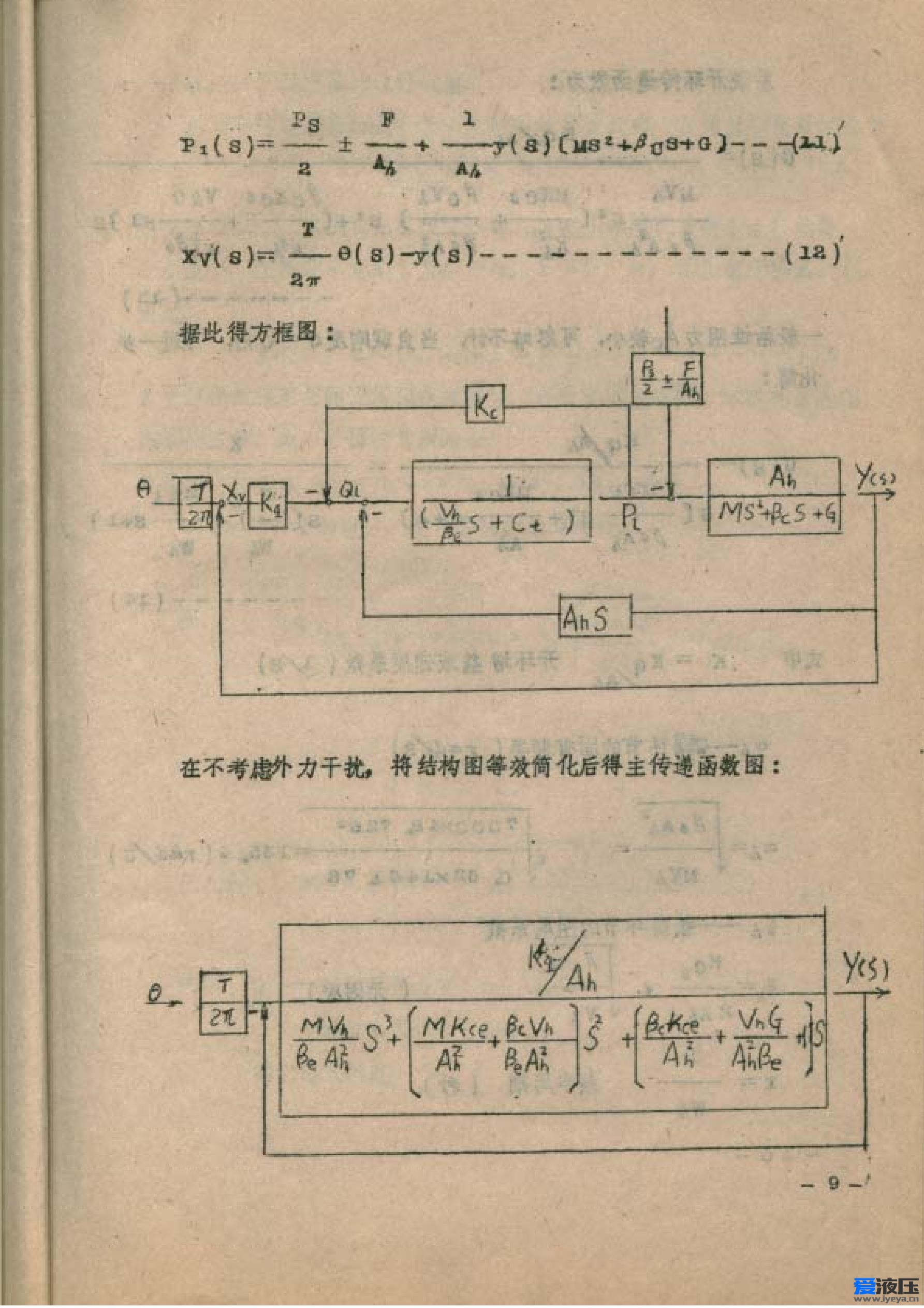 全文：《新型电液步进液压缸实验研究》杨世祥 1982年