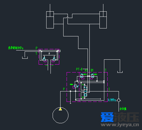 求大神指点：铲车液控转向系统