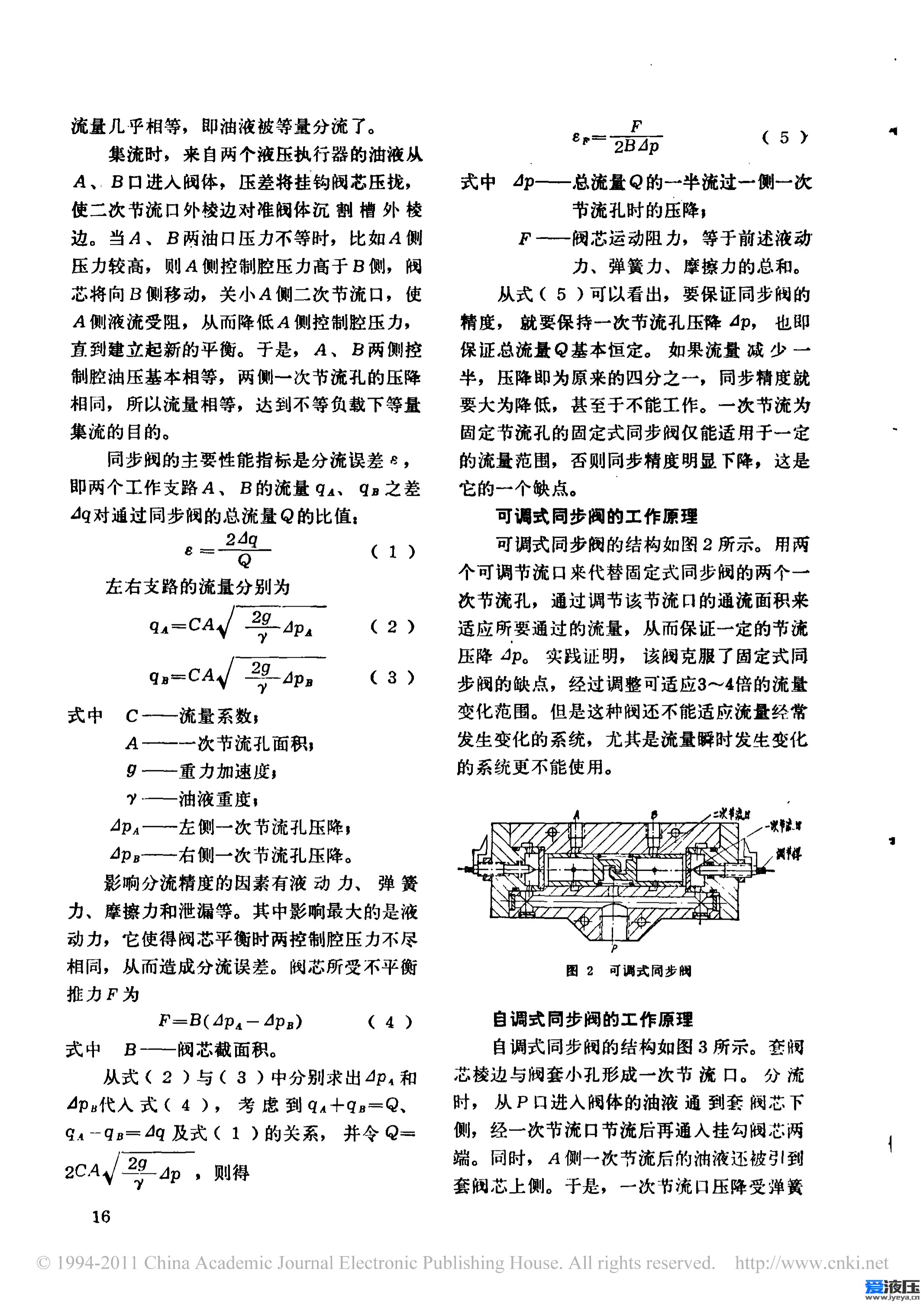 同步阀2