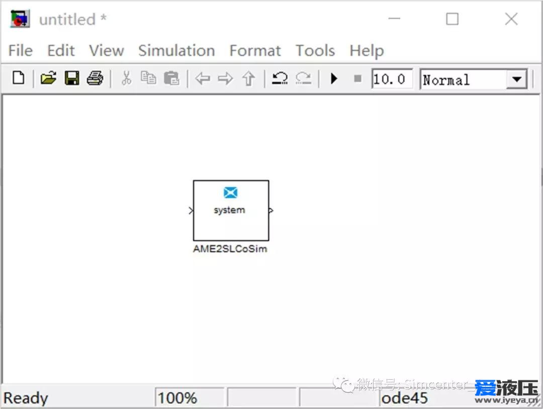 AMESim 与MATLAB 联合仿真simulink 接口模块使用方法