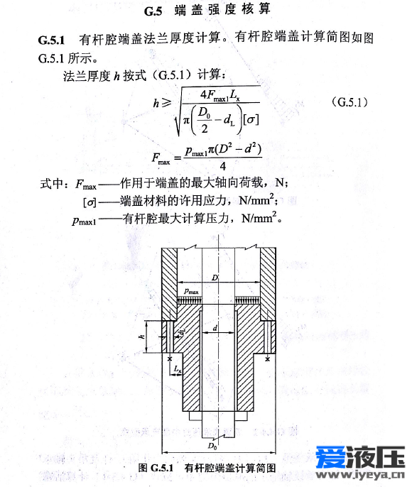 这个计算缸盖法兰厚度的计算公式是怎么来的？