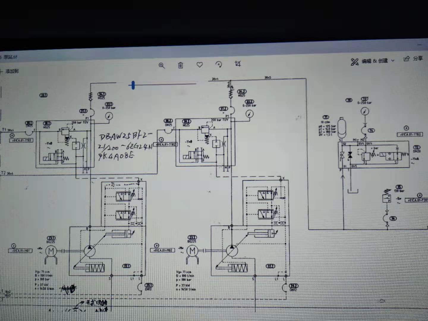 力士乐A10V柱塞泵DFR1控制问题求教，有贴必回。