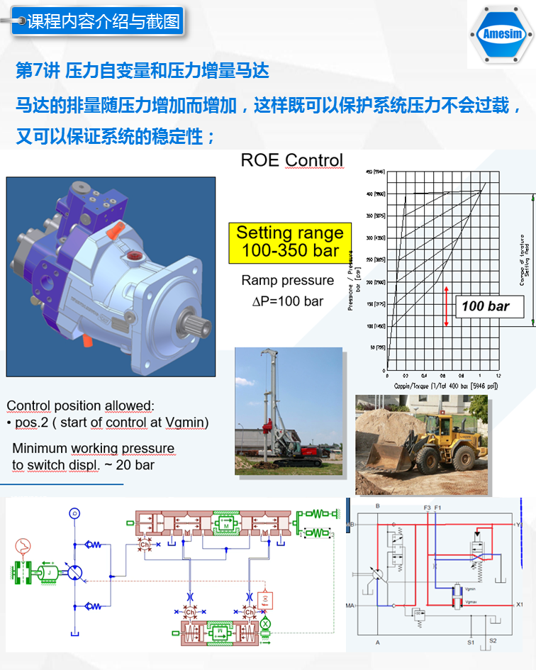 第13期液压综合系统仿真专题-Amesim视频课程