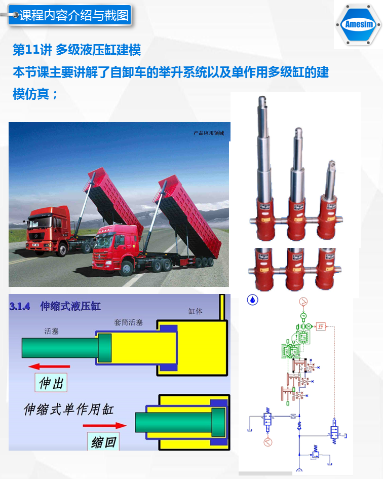 第13期液压综合系统仿真专题-Amesim视频课程