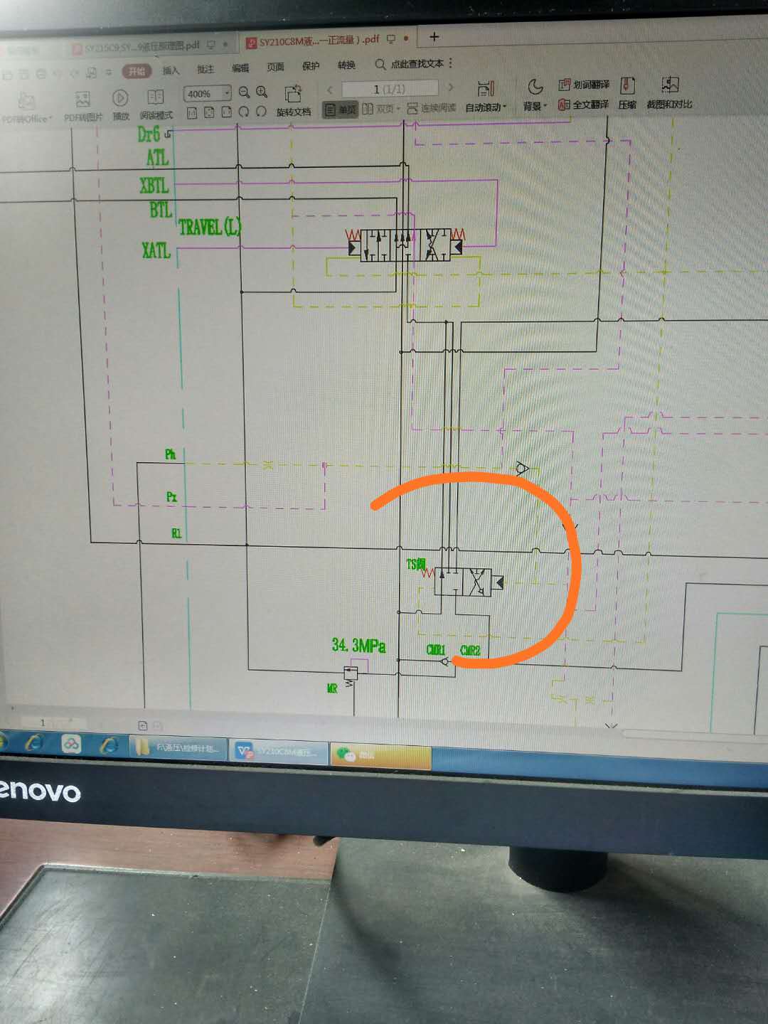 求高人指教，这个三一的直线行走阀工作原理怎么理解