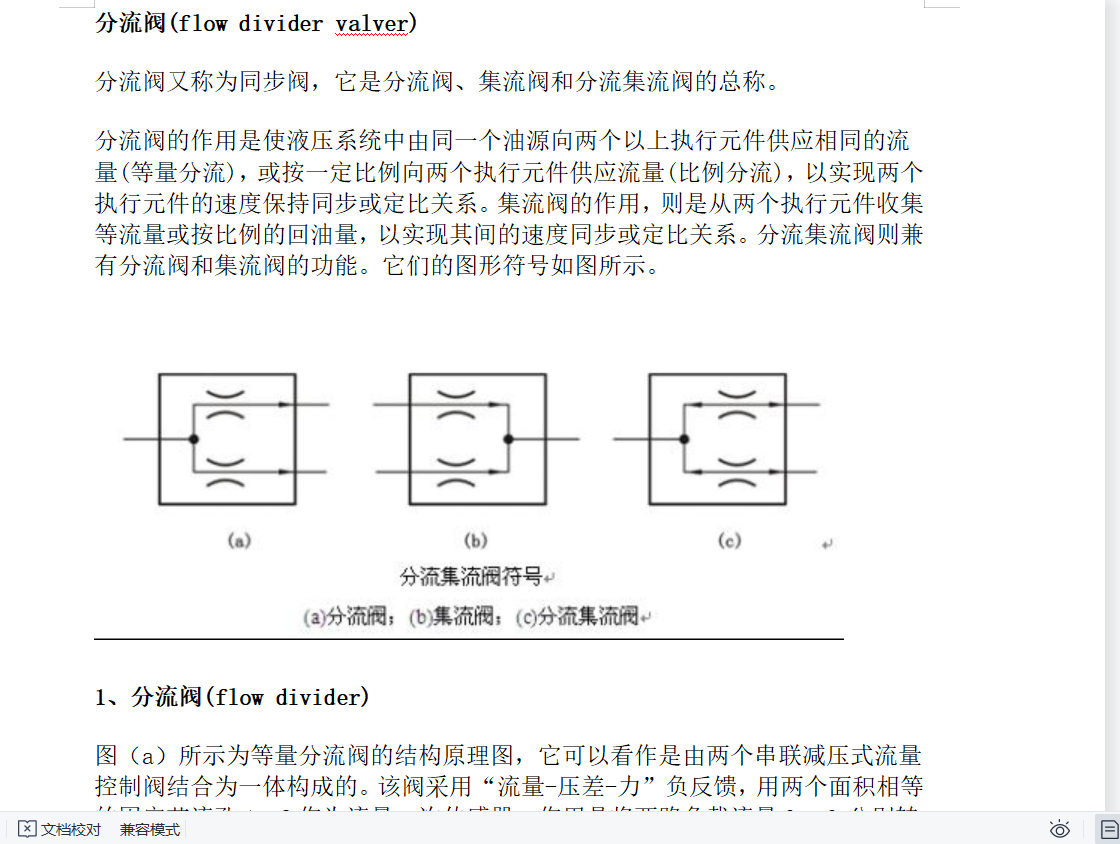 分流集流阀.png